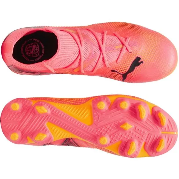 Puma FUTURE 7 MATCH FG/AG JR Detské kopačky, oranžová, veľkosť 33