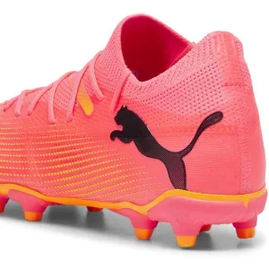 Puma FUTURE 7 MATCH FG/AG JR Detské kopačky, oranžová, veľkosť 33