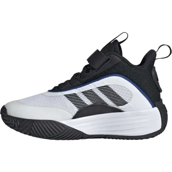 adidas OWNTHEGAME 3,0 K Detská basketbalová obuv, biela, veľkosť 38