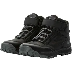 Jack Wolfskin CYROX TEXAPORE MID K Detská treková obuv, čierna, veľkosť