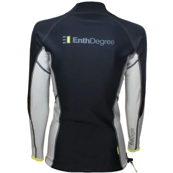 ENTH DEGREE TUNDRA LS Top s dlhým rukávom do vody, čierna, veľkosť