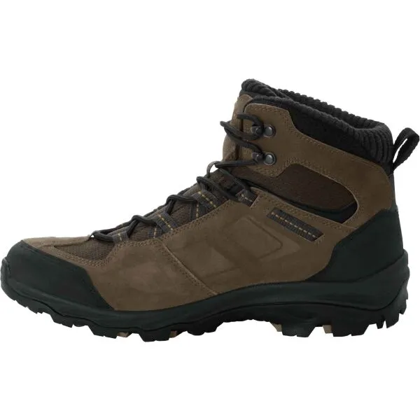 Jack Wolfskin VOJO 3 WT TEXAPORE MID M Pánska vychádzkovo turistická obuv, hnedá, veľkosť