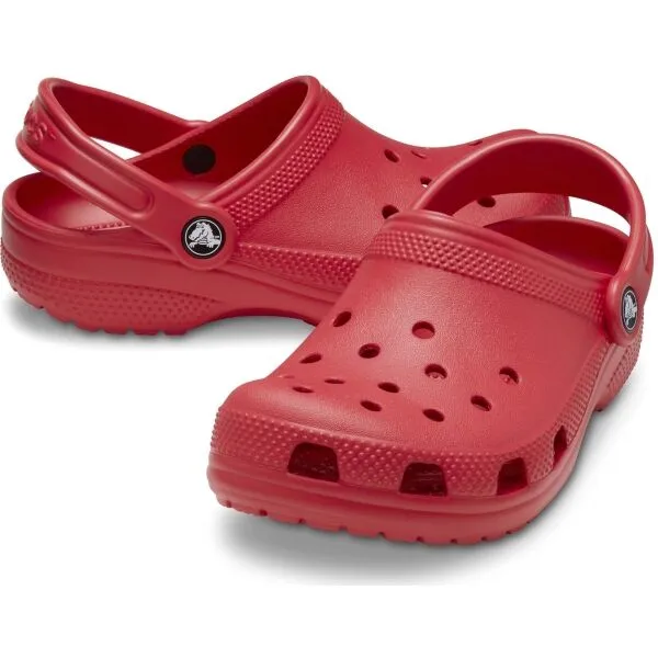 Crocs CLASSIC CLOG T Detská nazúvacia obuv, červená, veľkosť 20/21
