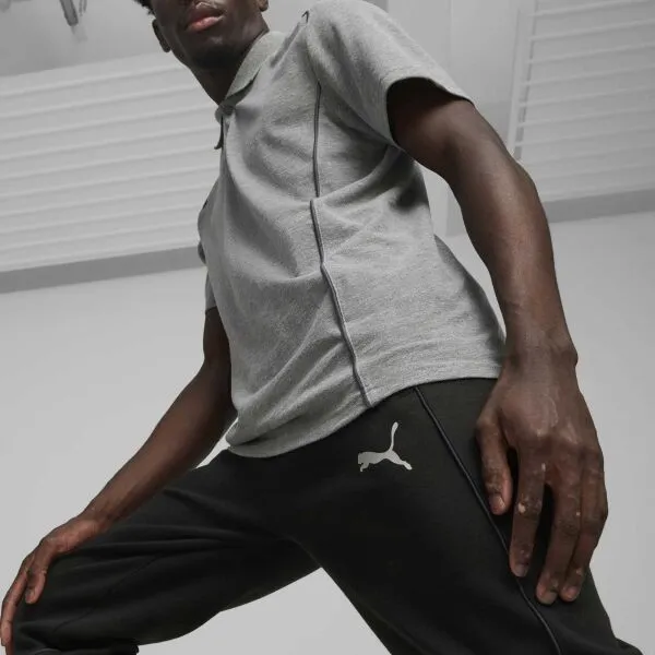 Puma TEAMFINAL CASUALS PANTS Pánske športové tepláky, čierna, veľkosť