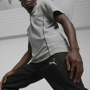 Puma TEAMFINAL CASUALS PANTS Pánske športové tepláky, čierna, veľkosť