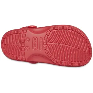 Crocs CLASSIC CLOG K Detská nazúvacia obuv, červená, veľkosť 32/33