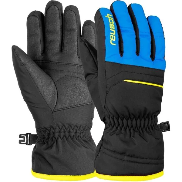 Reusch ALAN JUNIOR CR Detské zimné rukavice, čierna, veľkosť