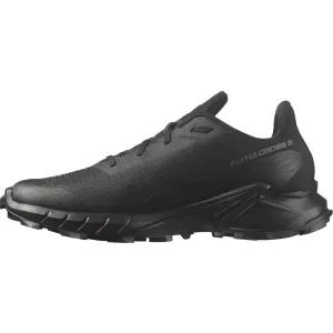Trailové topánky Salomon Alphacross 5 - black/black/ebony