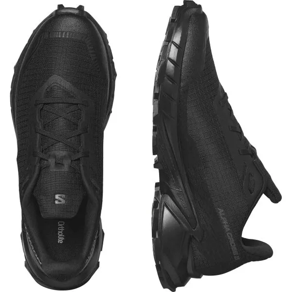 Trailové topánky Salomon Alphacross 5 - black/black/ebony