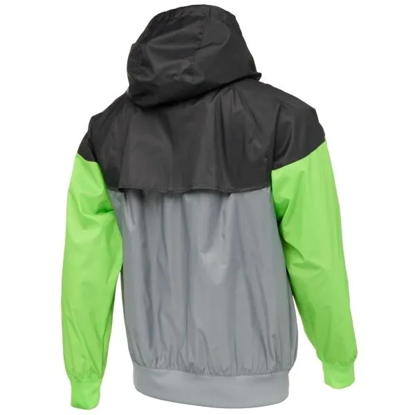 Nike HERITAGE ESSENTIALS WINDRUNNER Pánska bunda, sivá, veľkosť