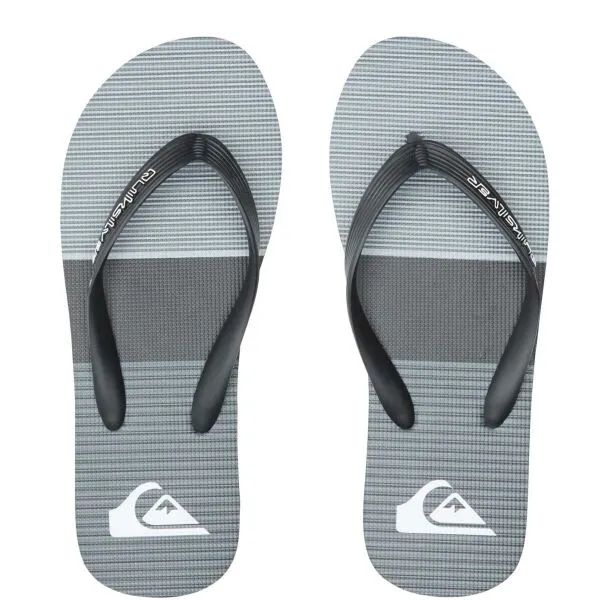 Quiksilver MOLOKAI TIJUANA Pánske žabky, sivá, veľkosť 40