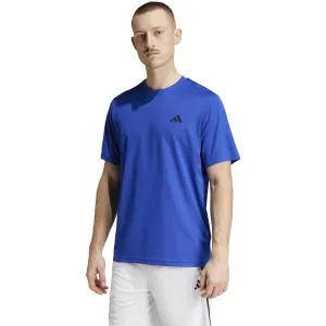 adidas TRAIN ESSENTIALS TRAINING TEE Pánske tričko, modrá, veľkosť