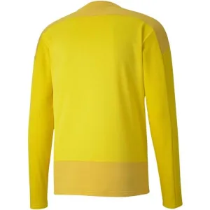 Puma TEAMGOAL 23 TRAINING SWEAT Pánska športová mikina, žltá, veľkosť