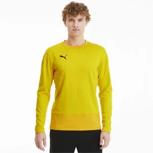 Puma TEAMGOAL 23 TRAINING SWEAT Pánska športová mikina, žltá, veľkosť