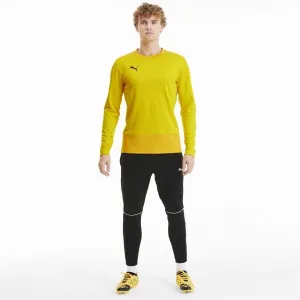 Puma TEAMGOAL 23 TRAINING SWEAT Pánska športová mikina, žltá, veľkosť