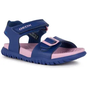 Geox J SANDAL FUSBETTO G. A Juniorské dievčenské sandále, tmavo modrá, veľkosť