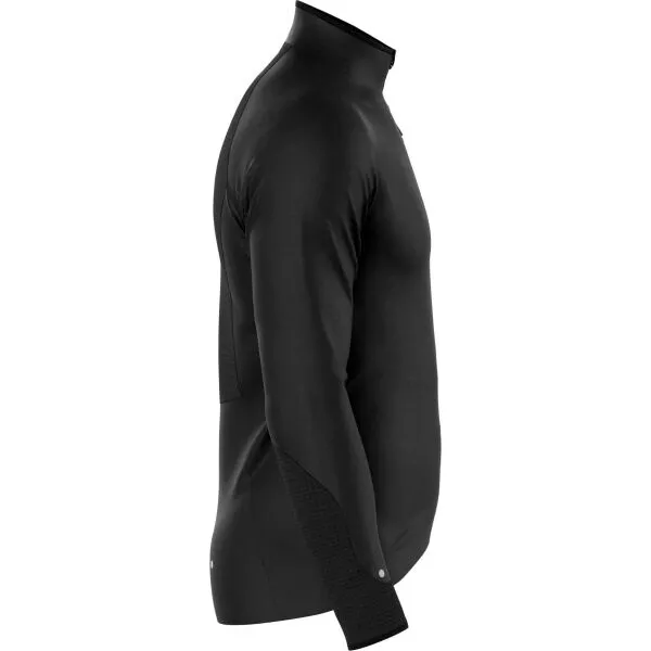 Compressport HURRICANE WINDPROOF M Pánska vetruodolná bunda, čierna, veľkosť