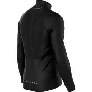 Compressport HURRICANE WINDPROOF M Pánska vetruodolná bunda, čierna, veľkosť
