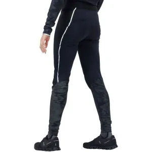 Odlo W ZEROWEIGHT WARM REFLECTIVE TIGHTS Dámske bežecké legíny, čierna, veľkosť