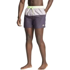 adidas COLORBLOCK CLX Pánske kúpacie šortky, fialová, veľkosť