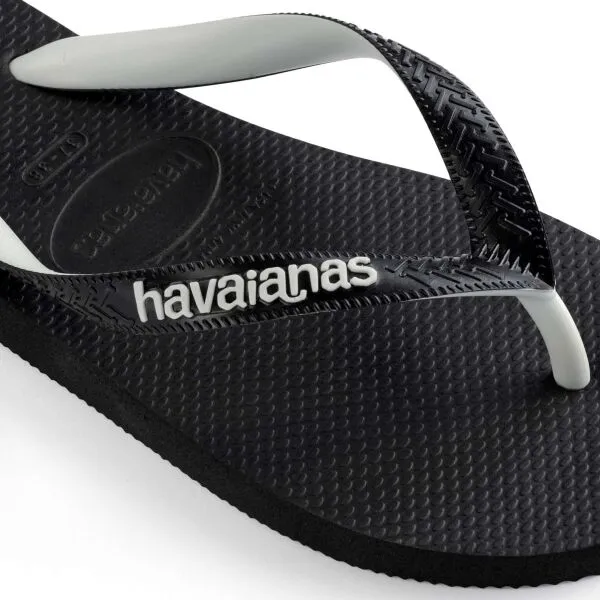 HAVAIANAS TOP MIX Unisex žabky, čierna, veľkosť 41/42