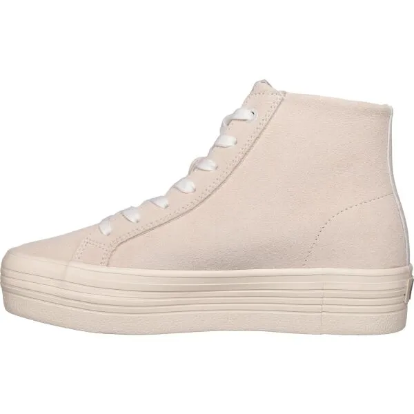 Calvin Klein VULC PLATFORM LACEUP Dámske tenisky, béžová, veľkosť