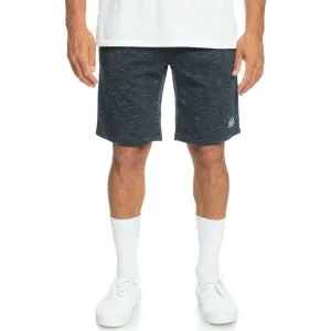 Quiksilver BLOCK SLIM SHORT Pánske teplákové kraťasy, tmavo modrá, veľkosť