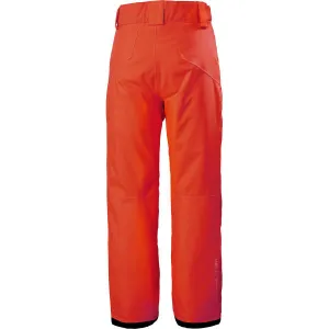 Helly Hansen JR LEGENDARY PANT Detské lyžiarske nohavice, červená, veľkosť 8Y