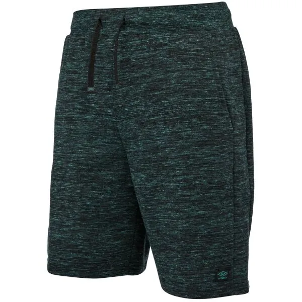 Umbro SMITH Pánske úpletové šortky, zelená, veľkosť