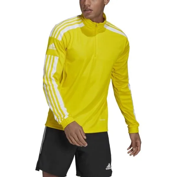 adidas SQUADRA21 TRAINING TOP Pánska futbalová mikina, žltá, veľkosť