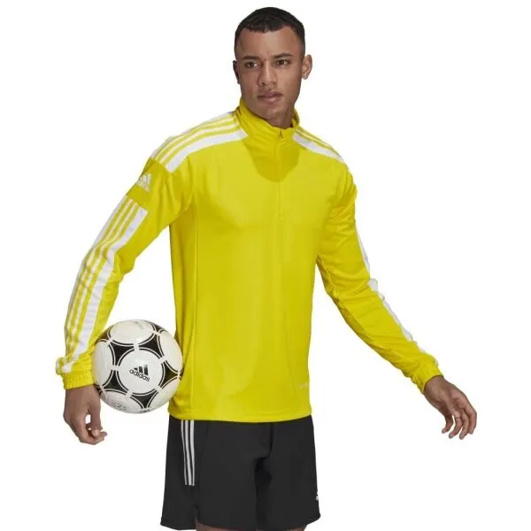 adidas SQUADRA21 TRAINING TOP Pánska futbalová mikina, žltá, veľkosť