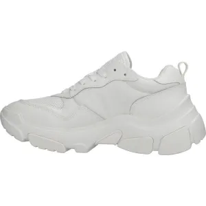 Tommy Hilfiger LEATHER HYBRID CHUNKY SOLE TRAINER Dámska obuv na voľný čas, biela, veľkosť