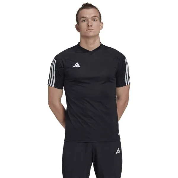 adidas TIRO23 COMPETITION JERSEY Pánske športové tričko, čierna, veľkosť