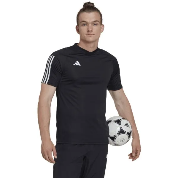 adidas TIRO23 COMPETITION JERSEY Pánske športové tričko, čierna, veľkosť