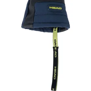 Head VARZI Detské zimné rukavice, tmavo modrá, veľkosť 6-7Y