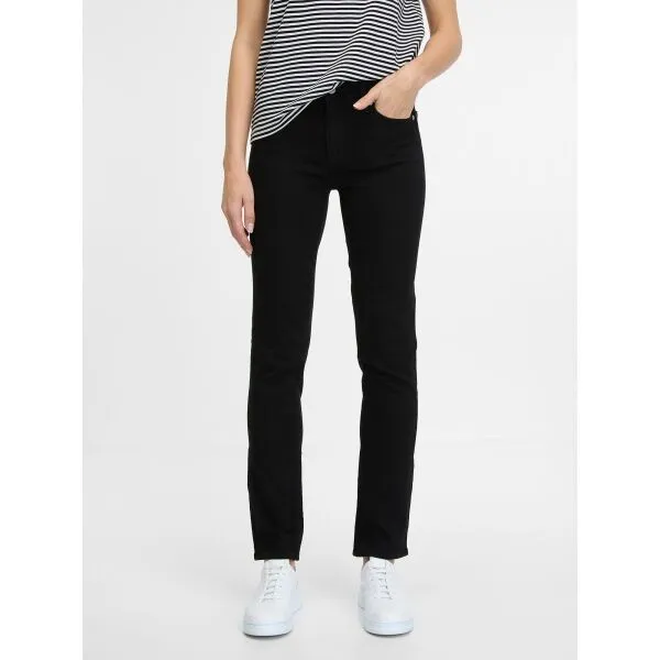 GAP V-CLASSIC STRAIGHT Dámske džínsy, čierna, veľkosť