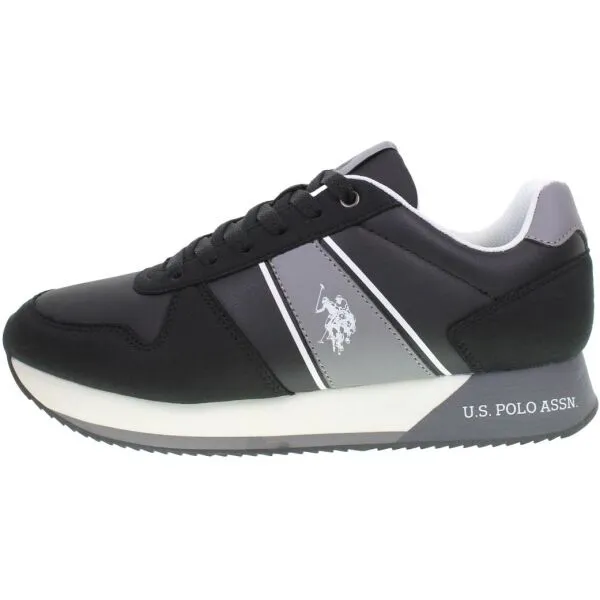 U.S. POLO ASSN. CLEEF001A Pánska voľnočasová obuv, čierna, veľkosť
