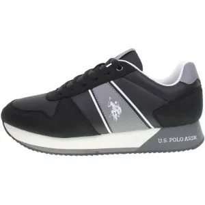 U.S. POLO ASSN. CLEEF001A Pánska voľnočasová obuv, čierna, veľkosť