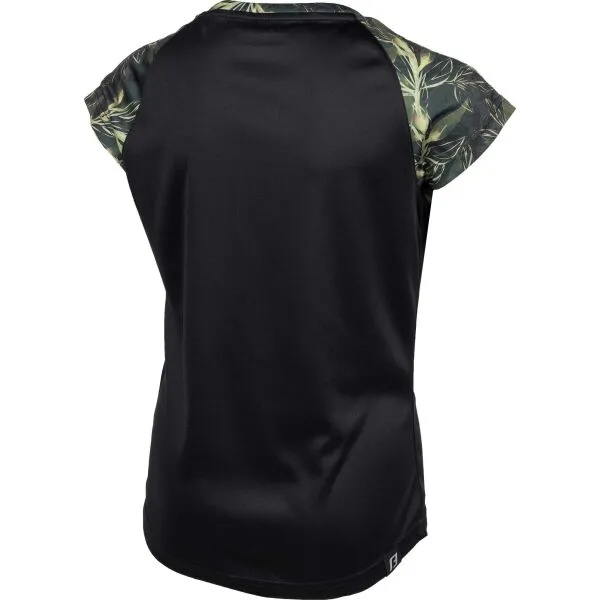 Fitforce MOOGLY Dievčenské fitness tričko, čierna, veľkosť 116-122