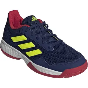 adidas GAMESPEC K Detská tenisová obuv, tmavo modrá, veľkosť 36