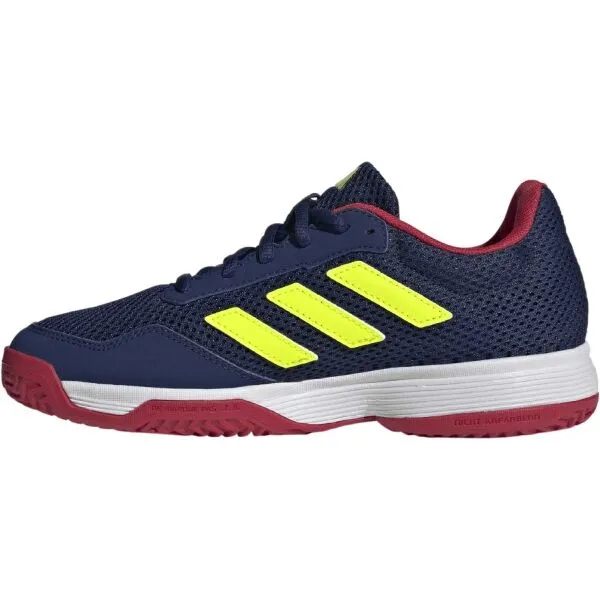 adidas GAMESPEC K Detská tenisová obuv, tmavo modrá, veľkosť 36