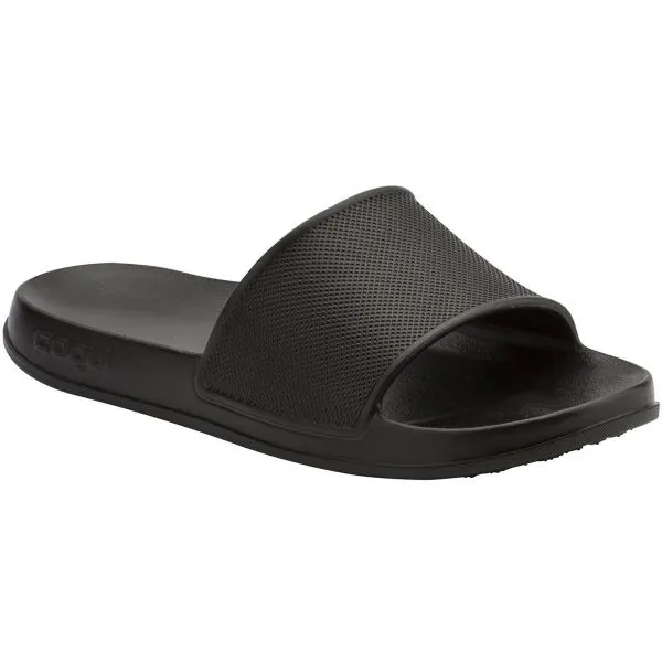 Pánske šlapky (plážová obuv) COQUI Tora black 7081 wellnes