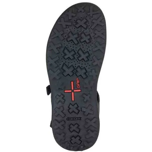 Geox TERRENO + GRIP A Pánske sandále, tmavo modrá, veľkosť