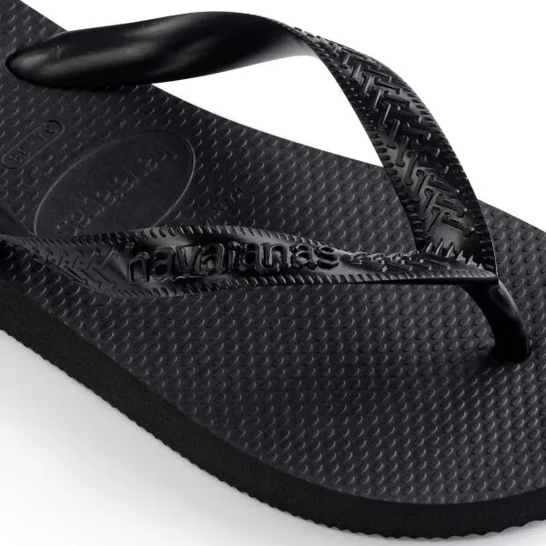 HAVAIANAS TOP Unisex žabky, čierna, veľkosť 45/46