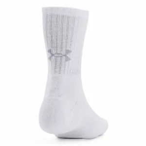 Ponožky UNDER ARMOUR UA 3-Maker 3 pack Mid-Crew-WHT-1373084-100