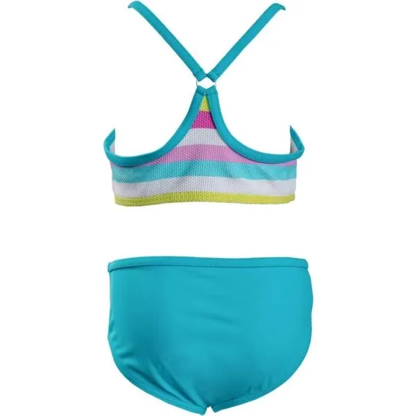 Axis GIRLS' TWO-PIECE SWIMSUIT Dievčenské dvojdielne plavky, tyrkysová, veľkosť