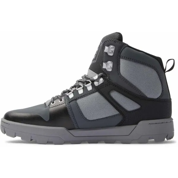 DC PURE HIGH-TOP WR BOOT Pánska zimná obuv, čierna, veľkosť 40.5