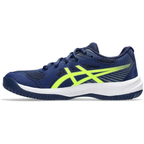 ASICS UPCOURT 6 GS Detská halová obuv, modrá, veľkosť 35