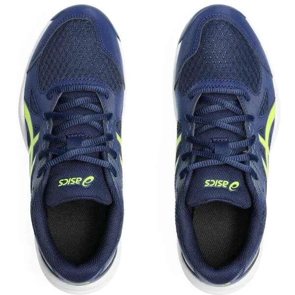 ASICS UPCOURT 6 GS Detská halová obuv, modrá, veľkosť 35