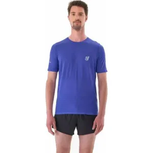 Bežecké tričko Compressport Pro Racing S/S Tshirt M - dazz blue
